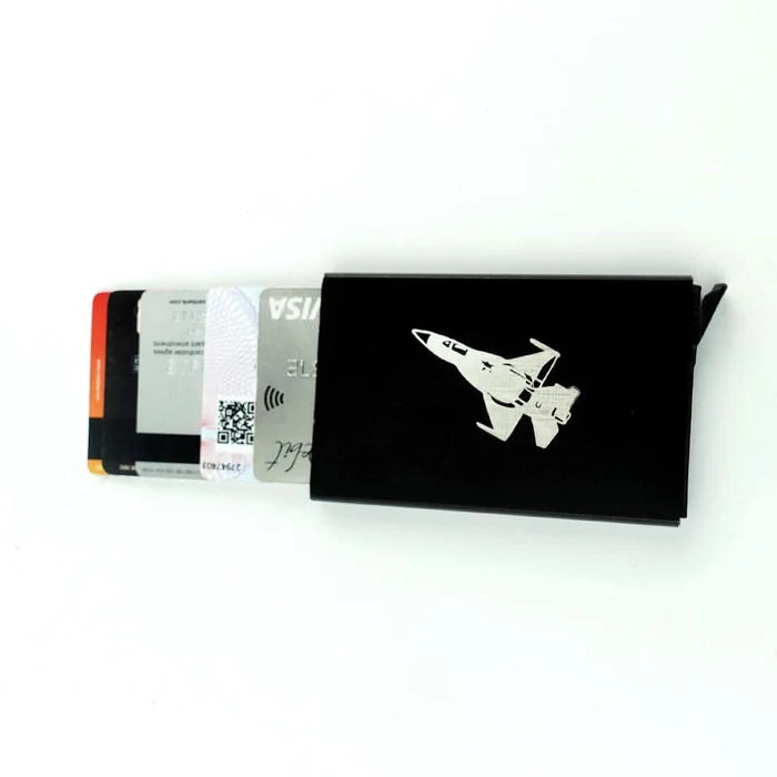 Fighter Jet Pop-Up Cards Wallet