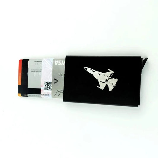 Fighter Jet Pop-Up Cards Wallet