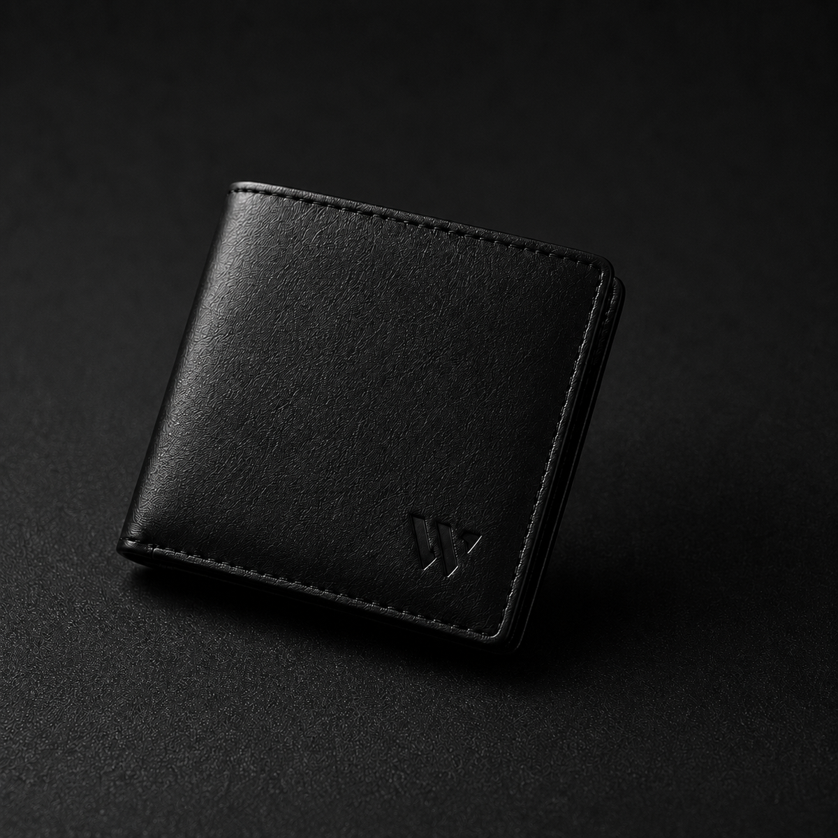 WOLEX Store Premium Black Leather Bifold Wallet – Minimalist RFID Wallet for Men